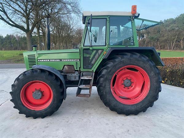 Grote foto fendt 310 lsa 4wd tractor 100pk agrarisch tractoren
