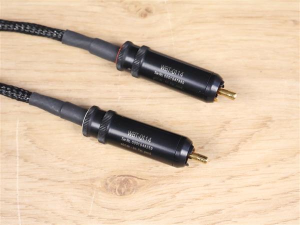 Grote foto jorma design phono one highend audio phono interconnect rca rca 1 0 metre audio tv en foto onderdelen en accessoires