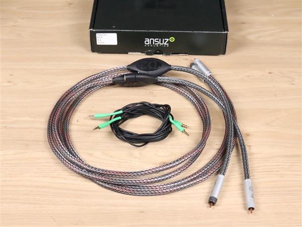Grote foto ansuz acoustics signalz d2 highend audio interconnects rca 2 0 metre audio tv en foto onderdelen en accessoires