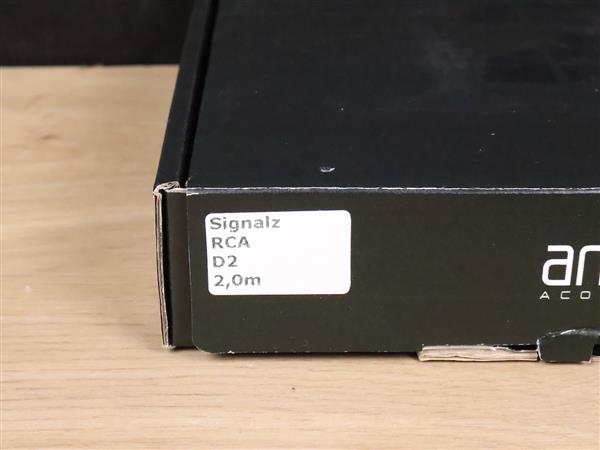 Grote foto ansuz acoustics signalz d2 highend audio interconnects rca 2 0 metre audio tv en foto onderdelen en accessoires