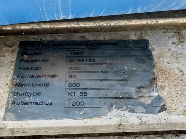 Grote foto bochtband 90 agrarisch transportbanden