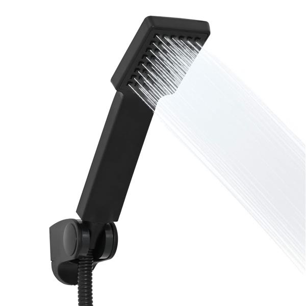 Grote foto vidaxl doucheset zwart g 1 2 inch doe het zelf en verbouw sanitair