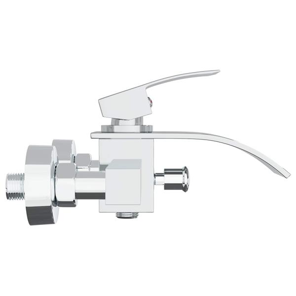 Grote foto vidaxl douchemengkraan chroom g 1 2 inch doe het zelf en verbouw sanitair