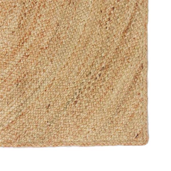 Grote foto vidaxl vloerkleden bruin 80 x 300 cm jute huis en inrichting vloerbedekking en kleden