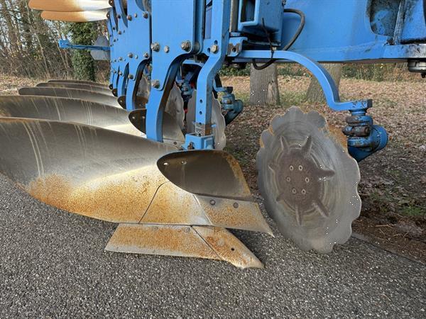 Grote foto lemken jewel 8 5 schaar wentel ploeg agrarisch ploegen
