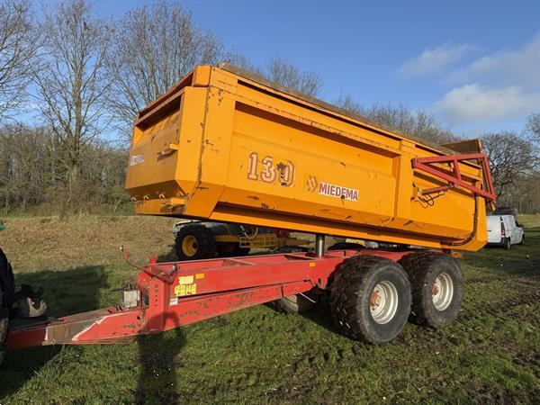 Grote foto 13 tons miedema kipper agrarisch aanhangwagens