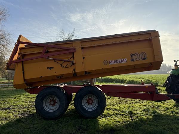 Grote foto 13 tons miedema kipper agrarisch aanhangwagens