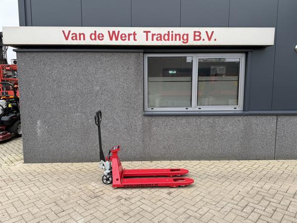 Grote foto hand pallet truck 2000 kg lwpw weegsysteem weeg palletwagen nieuw 2025 doe het zelf en verbouw hefwerktuigen