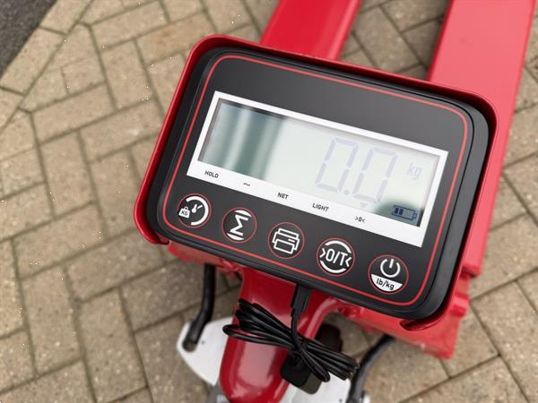 Grote foto hand pallet truck 2000 kg lwpw weegsysteem weeg palletwagen nieuw 2025 doe het zelf en verbouw hefwerktuigen