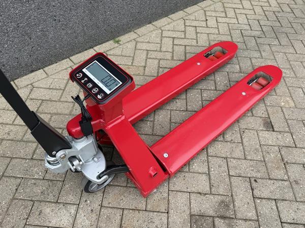 Grote foto hand pallet truck 2000 kg lwpw weegsysteem weeg palletwagen nieuw 2025 doe het zelf en verbouw hefwerktuigen