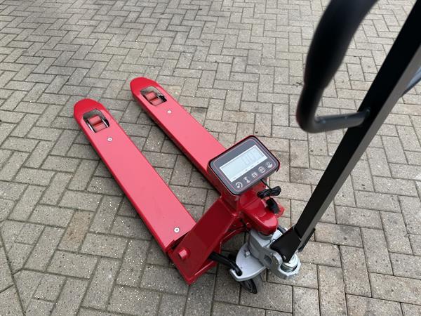 Grote foto hand pallet truck 2000 kg lwpw weegsysteem weeg palletwagen nieuw 2025 doe het zelf en verbouw hefwerktuigen