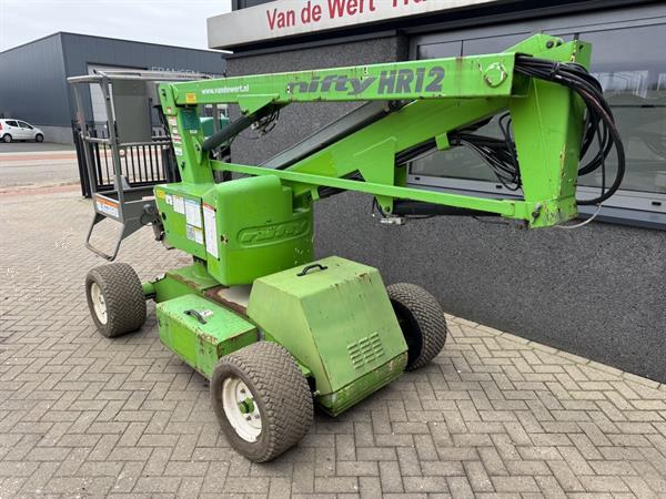 Grote foto niftylift nifty hr12nde knikarmhoogwerker arbeitsbuhne hybride kubota diesel 4x2 2014 doe het zelf en verbouw hoogwerkers