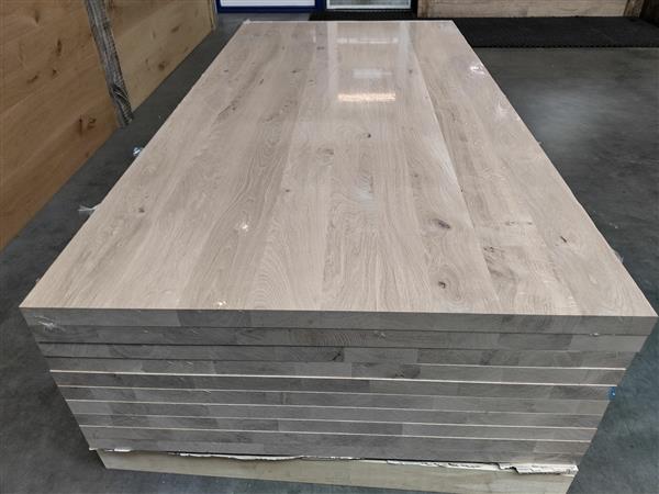 Grote foto 40mm eiken meubelpanelen 100x200cm doe het zelf en verbouw hout en planken
