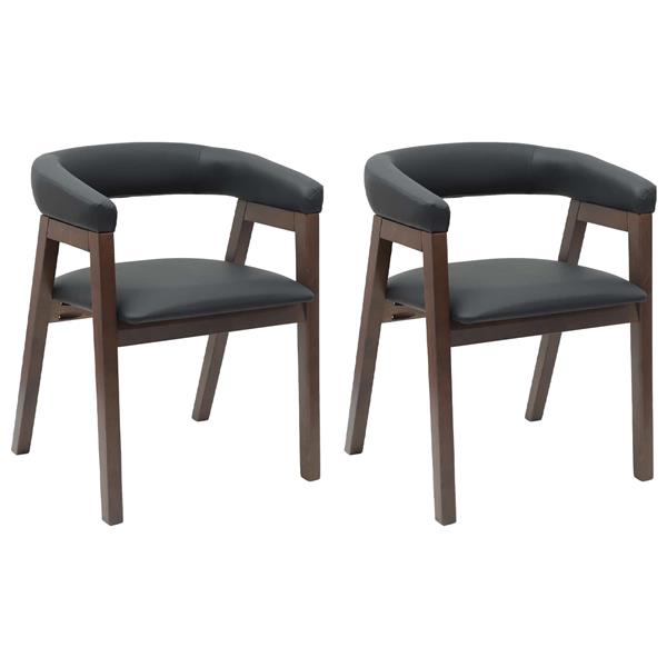 Grote foto vidaxl eettafelstoelen 2 pcs licht bruin 54 x 57 x 73 cm huis en inrichting stoelen