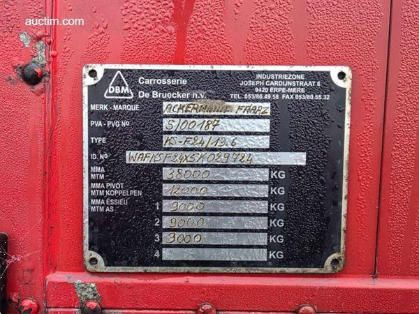 Grote foto ackermann ks f24 13 6 2006 gesloten oplegger doe het zelf en verbouw opleggers