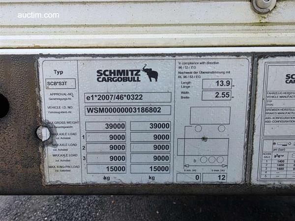 Grote foto schmitz cargobull scb s3t 2014 gesloten oplegger doe het zelf en verbouw opleggers
