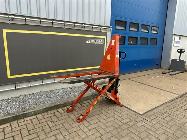 Grote foto vs 22590 semi elektrische schaar hoogheffer 800mm werktafel doe het zelf en verbouw hefwerktuigen