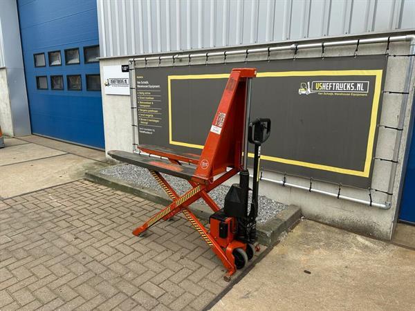 Grote foto vs 22590 semi elektrische schaar hoogheffer 800mm werktafel doe het zelf en verbouw hefwerktuigen