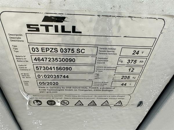 Grote foto vs 22580 elektrische triples stapelaar still exv sf 14 5.016mm doe het zelf en verbouw hefwerktuigen