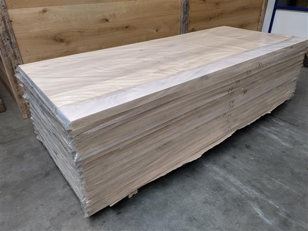 Grote foto 40mm eiken meubelpanelen 100x240cm doe het zelf en verbouw hout en planken