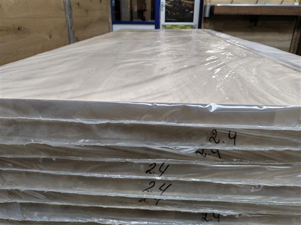 Grote foto 40mm eiken meubelpanelen 100x240cm doe het zelf en verbouw hout en planken