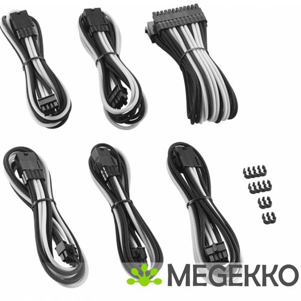 Grote foto cablemod pro modmesh cable extension kit zwart wit computers en software overige