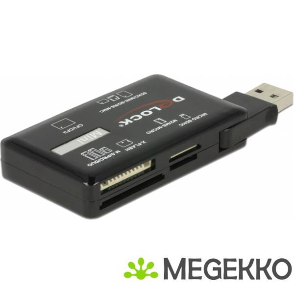 Grote foto delock 91758 superspeed usb 5 gbps kaartlezer voor cf sd micro sd ms m2 xd geheugenkaarten computers en software netwerkkaarten routers en switches