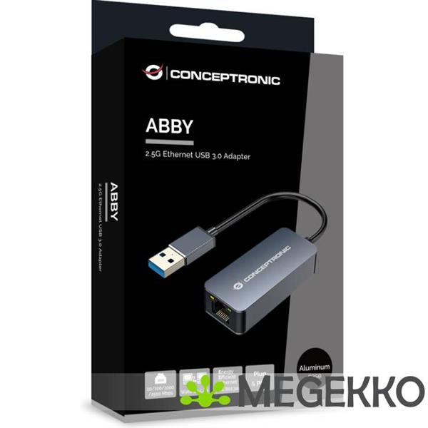 Grote foto conceptronic abby12g netwerkkaart ethernet 2500 mbit s computers en software netwerkkaarten routers en switches