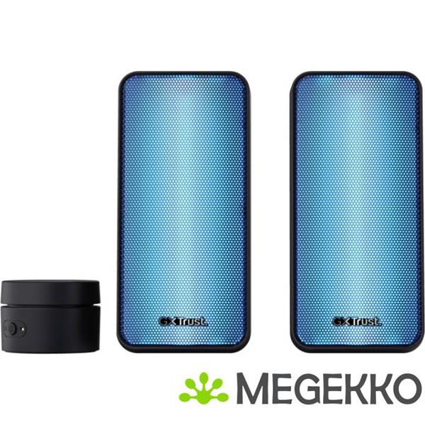 Grote foto trust gxt 611 wezz 2.0 pc speakerset rgb zwart computers en software overige computers en software