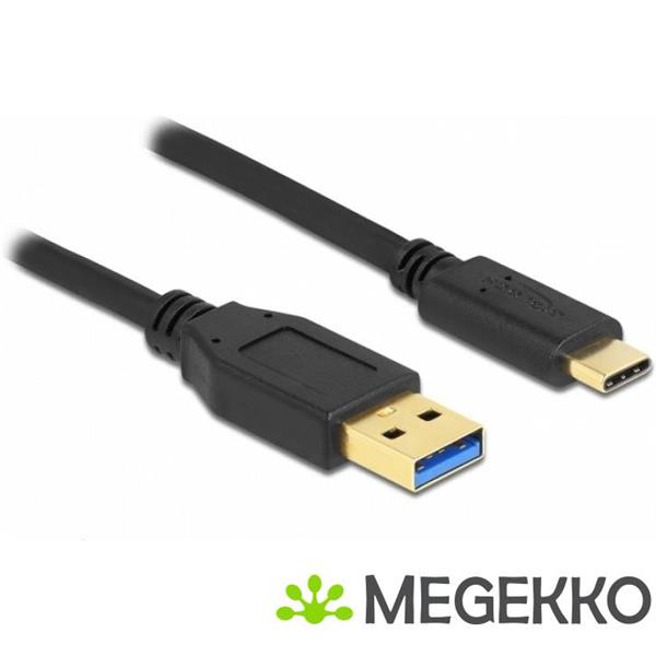 Grote foto delock 84006 superspeed usb usb 3.2 gen 2 kabel type a naar usb type c 3 m computers en software overige computers en software