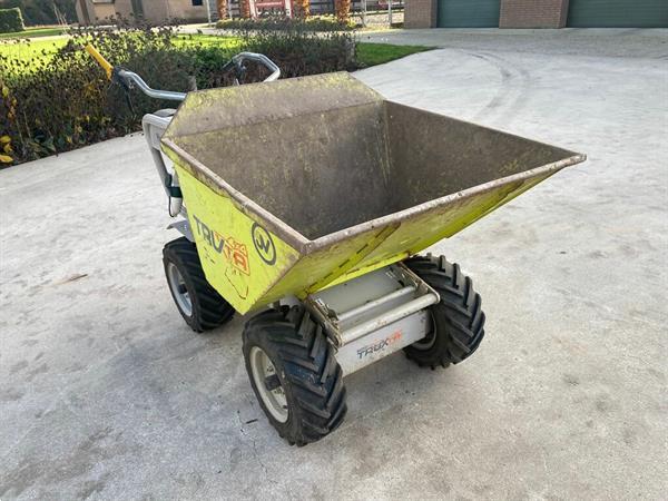 Grote foto truxta 4x4 450 elektrische dumper kiep kruiwagen motoren buggy en quad
