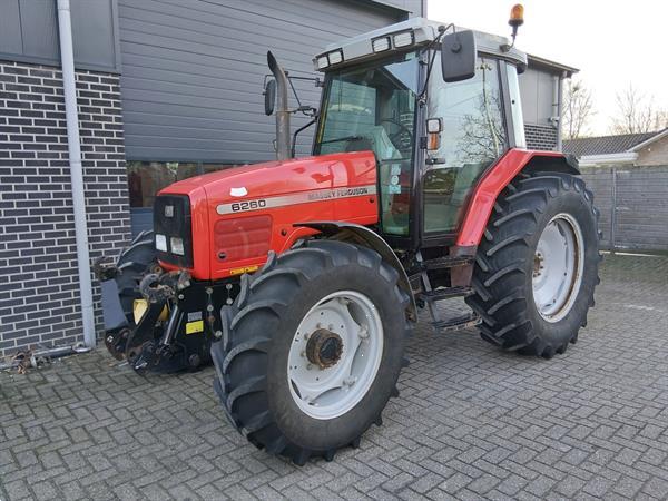 Grote foto massey ferguson 6260 dynashift agrarisch tractoren