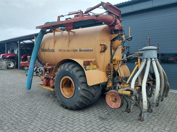 Grote foto veenhuis mesttank 9500 liter met bouwlandinjecteur agrarisch mesttanks