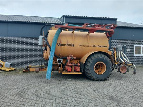 Grote foto veenhuis mesttank 9500 liter met bouwlandinjecteur agrarisch mesttanks