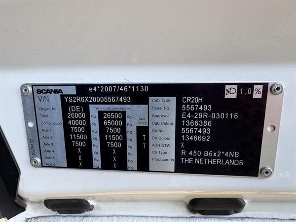 Grote foto scania r450 ngs 6x2 machine transporter oprij vrachtwagen euro 6 automaat full air 2019 doe het zelf en verbouw vrachtwagens