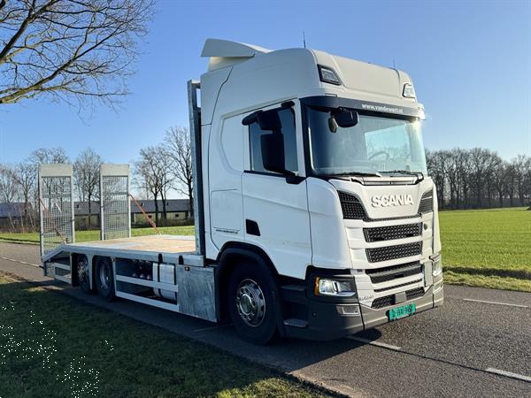 Grote foto scania r450 ngs 6x2 machine transporter oprij vrachtwagen euro 6 automaat full air 2019 doe het zelf en verbouw vrachtwagens