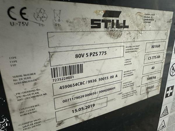 Grote foto vs 22545 elektrische triplex heftruck still rx60 50 agrarisch heftrucks