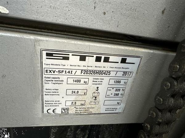 Grote foto vs 22548 elektrische stapelaar still 5.466mm initi le lift doe het zelf en verbouw hefwerktuigen