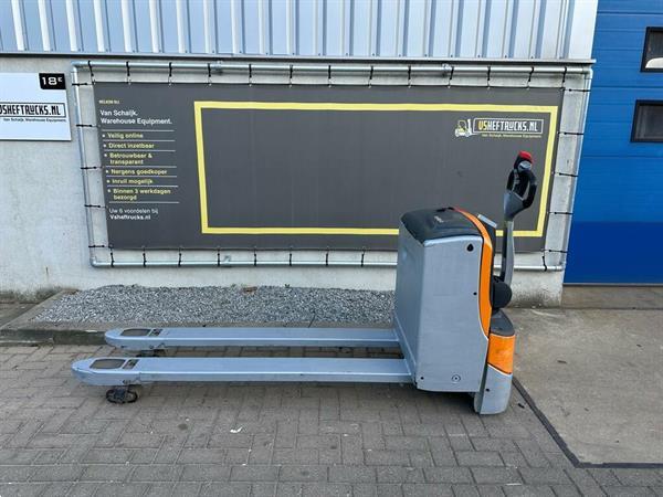 Grote foto vs 22549 elektrische palletwagen still lepels 1800mm doe het zelf en verbouw hefwerktuigen