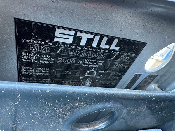 Grote foto vs 22549 elektrische palletwagen still lepels 1800mm doe het zelf en verbouw hefwerktuigen