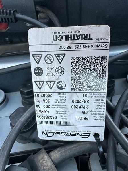 Grote foto vs 22549 elektrische palletwagen still lepels 1800mm doe het zelf en verbouw hefwerktuigen