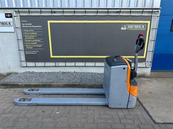 Grote foto vs 22549 elektrische palletwagen still lepels 1800mm doe het zelf en verbouw hefwerktuigen