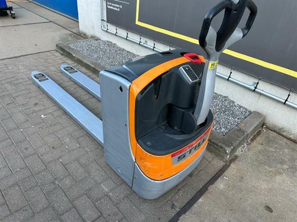 Grote foto vs 22549 elektrische palletwagen still lepels 1800mm doe het zelf en verbouw hefwerktuigen