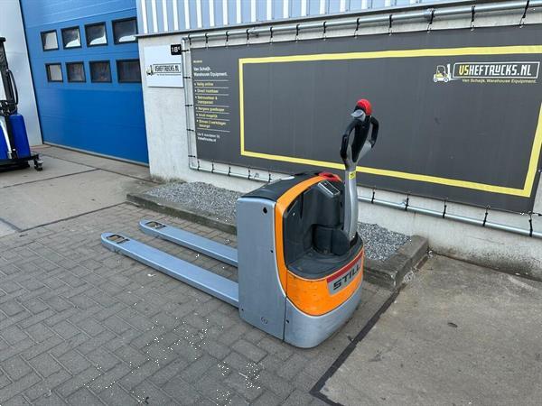 Grote foto vs 22550 elektrische palletwagen still lepels 1800mm doe het zelf en verbouw hefwerktuigen