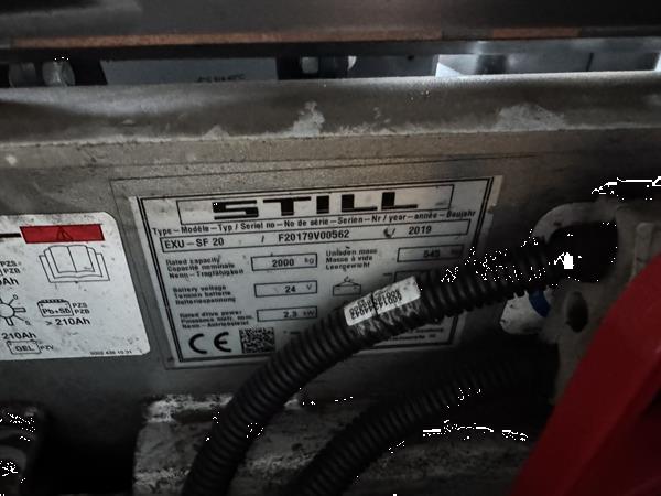 Grote foto vs 22575 elektrische palletwagen still weegsysteem doe het zelf en verbouw hefwerktuigen