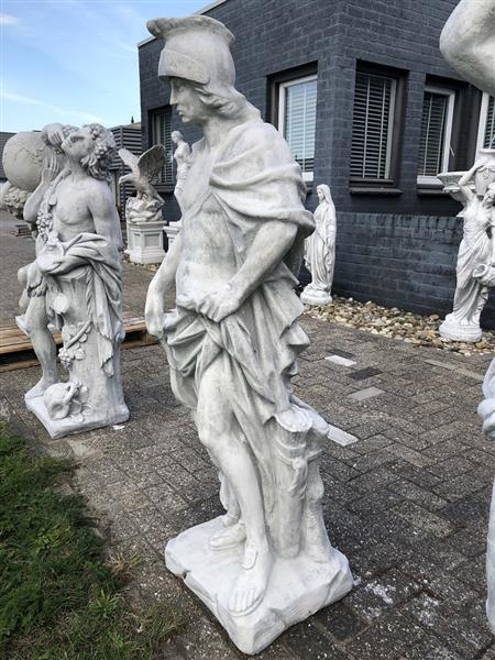 Grote foto beeld achilles 145 cm steen tuin en terras tuindecoratie