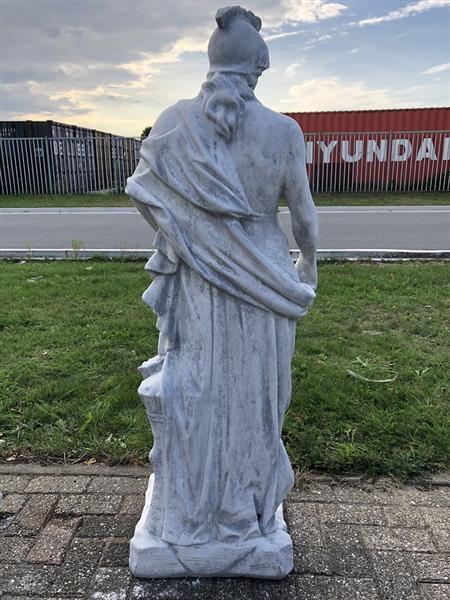 Grote foto beeld achilles 145 cm steen tuin en terras tuindecoratie