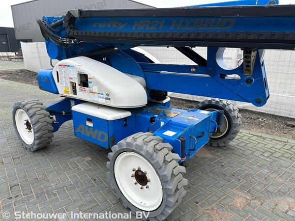 Grote foto niftylift hr21 hybride hoogwerker 4wd nifty lift hr 21 4x4 doe het zelf en verbouw hoogwerkers