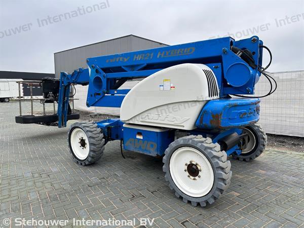 Grote foto niftylift hr21 hybride hoogwerker 4wd nifty lift hr 21 4x4 doe het zelf en verbouw hoogwerkers