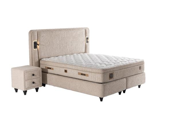 Grote foto opberg boxspring leonardo huis en inrichting bedden